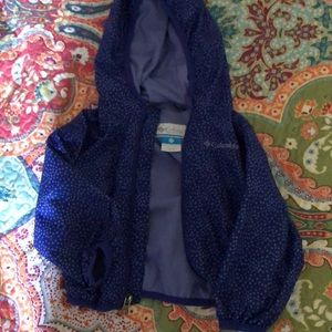 Toddler girls Columbia raincoat